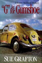 Cover of "G" is for gumshoe by Sue Grafton