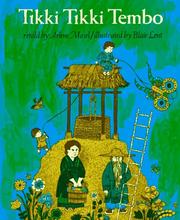 Cover of Tikki Tikki Tembo by Arlene Mosel