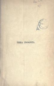 Front cover of Terra incognita, or, the convents of the United Kingdom by John Nicholas Murphy