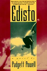 Cover of Edisto by Padgett Powell