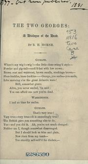 Cover of The two Georges by Richard Henry Horne