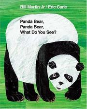Front cover of Panda Bear, Panda Bear, what do you see? by Bill Martin Jr.