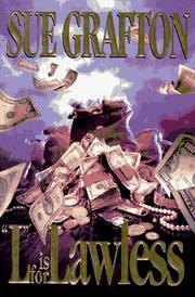 Front cover of "L" is for lawless by Sue Grafton