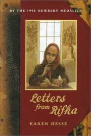 Front cover of Letters from Rifka by Karen Hesse