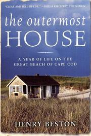 Cover of The outermost house by Henry Beston