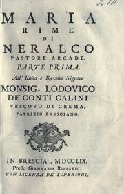 Cover of Maria by Giuseppe Maria Ercolani