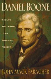 Cover of Daniel Boone by John Mack Faragher