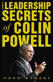 Cover of The leadership secrets of Colin Powell by Oren Harari