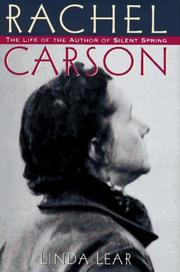 Cover of Rachel Carson by Linda J. Lear
