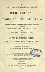 Front cover of An inductive and practical treatise on book-keeping by single and double entry by S. W. Crittenden