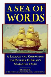 Front cover of A sea of words by Dean King