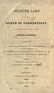 Front cover of Acts and laws, passed by the General Court or Assembly of His Majesty's English colony of Connecticut, in New-England, in America by Connecticut.