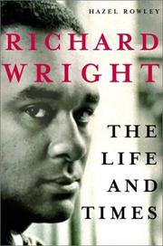 Cover of Richard Wright by Hazel Rowley