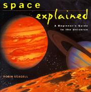 Cover of Space explained by Robin Scagell