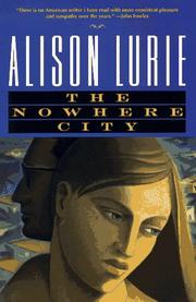 Front cover of The nowhere city by Alison Lurie