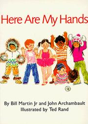 Front cover of Here are my hands by Bill Martin Jr.