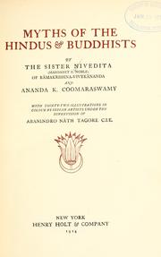 Cover of Myths of the Hindus & Buddhists by Margaret Elizabeth Noble