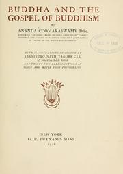 Front cover of Buddha and the gospel of Buddhism by Ananda Coomaraswamy