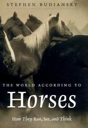 Front cover of The World According to Horses by Stephen Budiansky