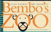 Front cover of Bembo's Zoo by Roberto de Vicq de Cumptich