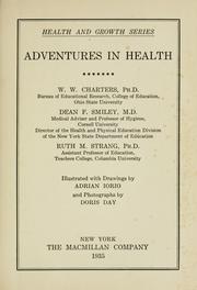 Front cover of Health and growth series by Charters, W. W.