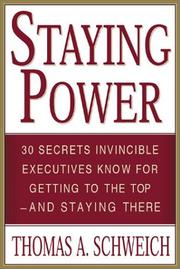 Cover of Staying Power by Thomas A. Schweich