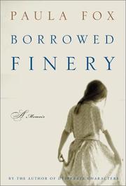 Cover of Borrowed Finery by Paula Fox
