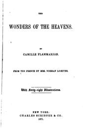 Front cover of Merveilles célestes by Camille Flammarion