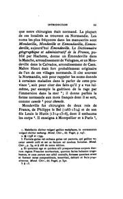 Front cover of La chirurgie de maître Henri de Mondeville by Henri de Mondeville