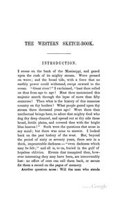 Front cover of The western sketch-book by James Gallaher