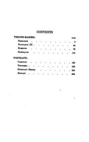 Cover of Throne-makers by William Roscoe Thayer