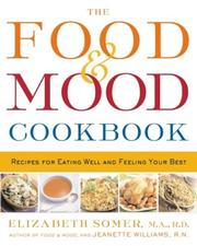 Front cover of The food & mood cookbook by Elizabeth Somer