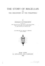 Cover of The story of Magellan by Hezekiah Butterworth