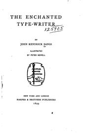 Cover of The Enchanted Typewriter by John Kendrick Bangs