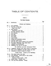 Cover of The Indian calendar by Robert Sewell
