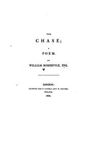 Cover of The chase by Somerville, William