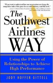 Front cover of The Southwest Airlines Way by Jody Hoffer Gittell