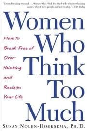 Cover of Women Who Think Too Much by Susan Nolen-Hoeksema