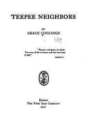 Cover of Teepee neighbors by Grace Coolidge