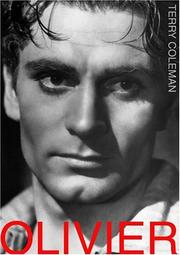 Cover of Olivier by Terry Coleman