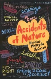 Front cover of Accidents of nature by Harriet McBryde Johnson