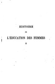 Cover of Histoire de l'éducation des femmes en France by Paul Rousselot