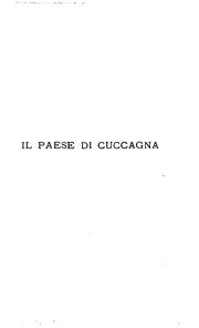 Front cover of Il paese di cuccagna by Matilde Serao