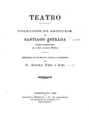 Cover of Teatro by S. Estrada