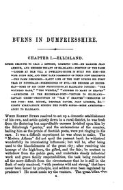 Front cover of Burns in Dumfriesshire by William M'Dowall