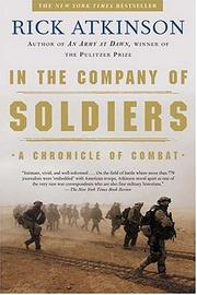 Front cover of In the Company of Soldiers by Rick Atkinson