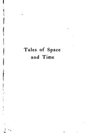 Front cover of Tales of space and time by H. G. Wells