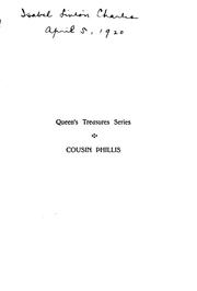 Front cover of Cousin Phillis by Elizabeth Cleghorn Gaskell