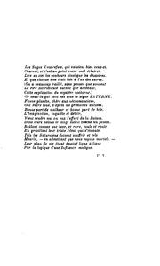 Cover of Sagesse by Paul Verlaine