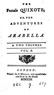 Front cover of The Female Quixote by Charlotte Lennox